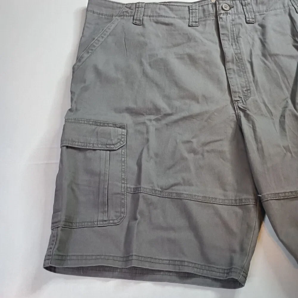 Wrangler Authentics Cargo Shorts‎ Men's 48 Gray 10